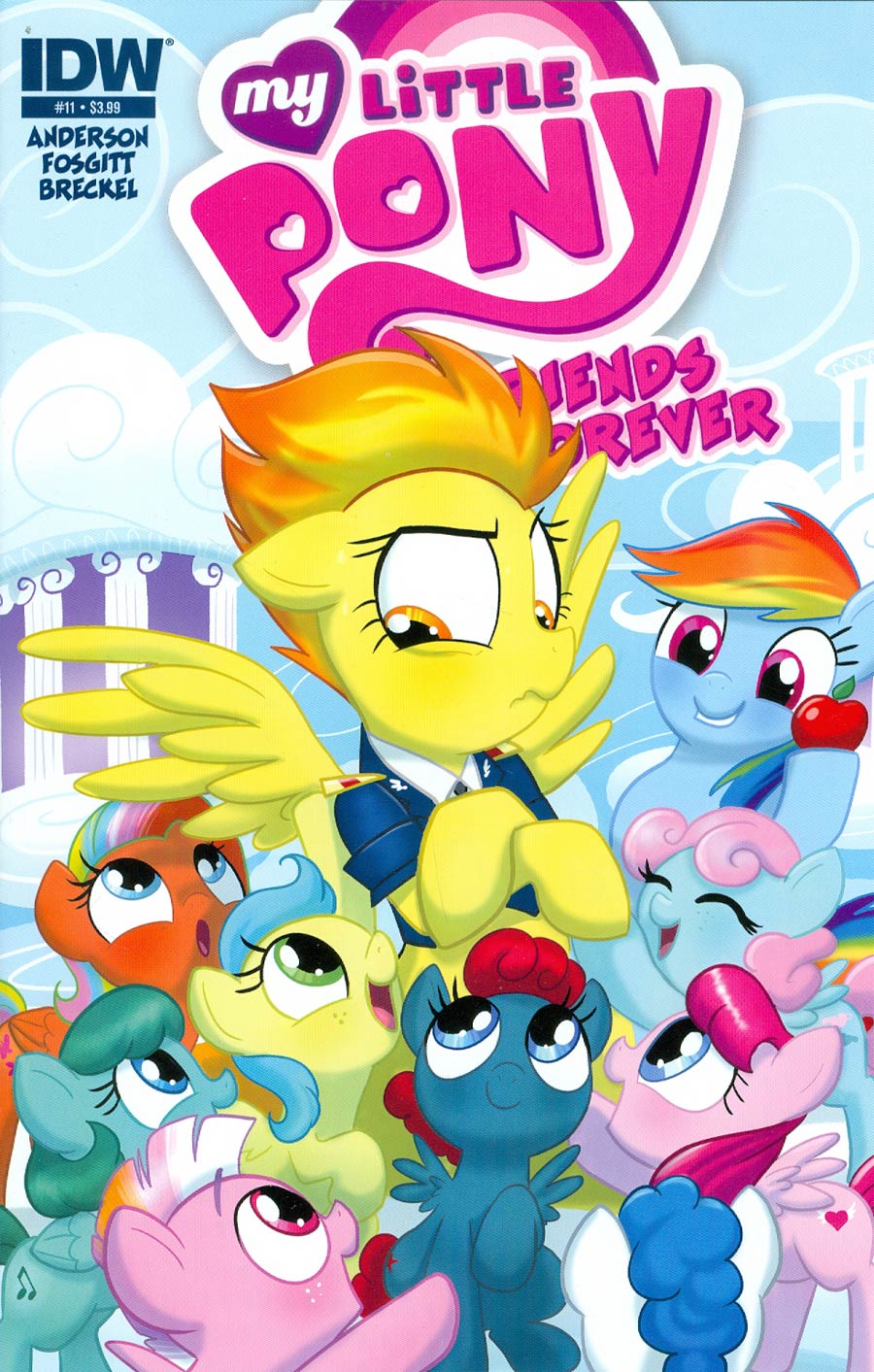 My Little Pony Friends Forever #11 Cover A Regular Amy Mebberson Cover
