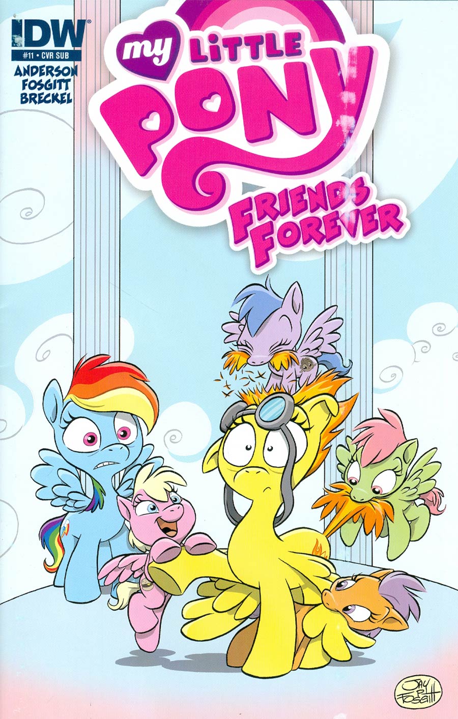 My Little Pony Friends Forever #11 Cover B Variant Jay Fosgitt Subscription Cover