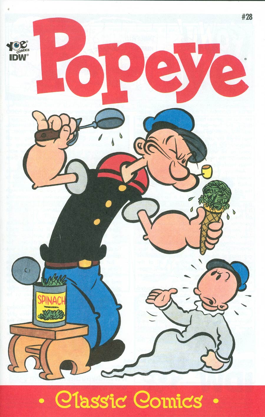 Classic Popeye #28 Cover A Regular Bud Sagendorf Cover