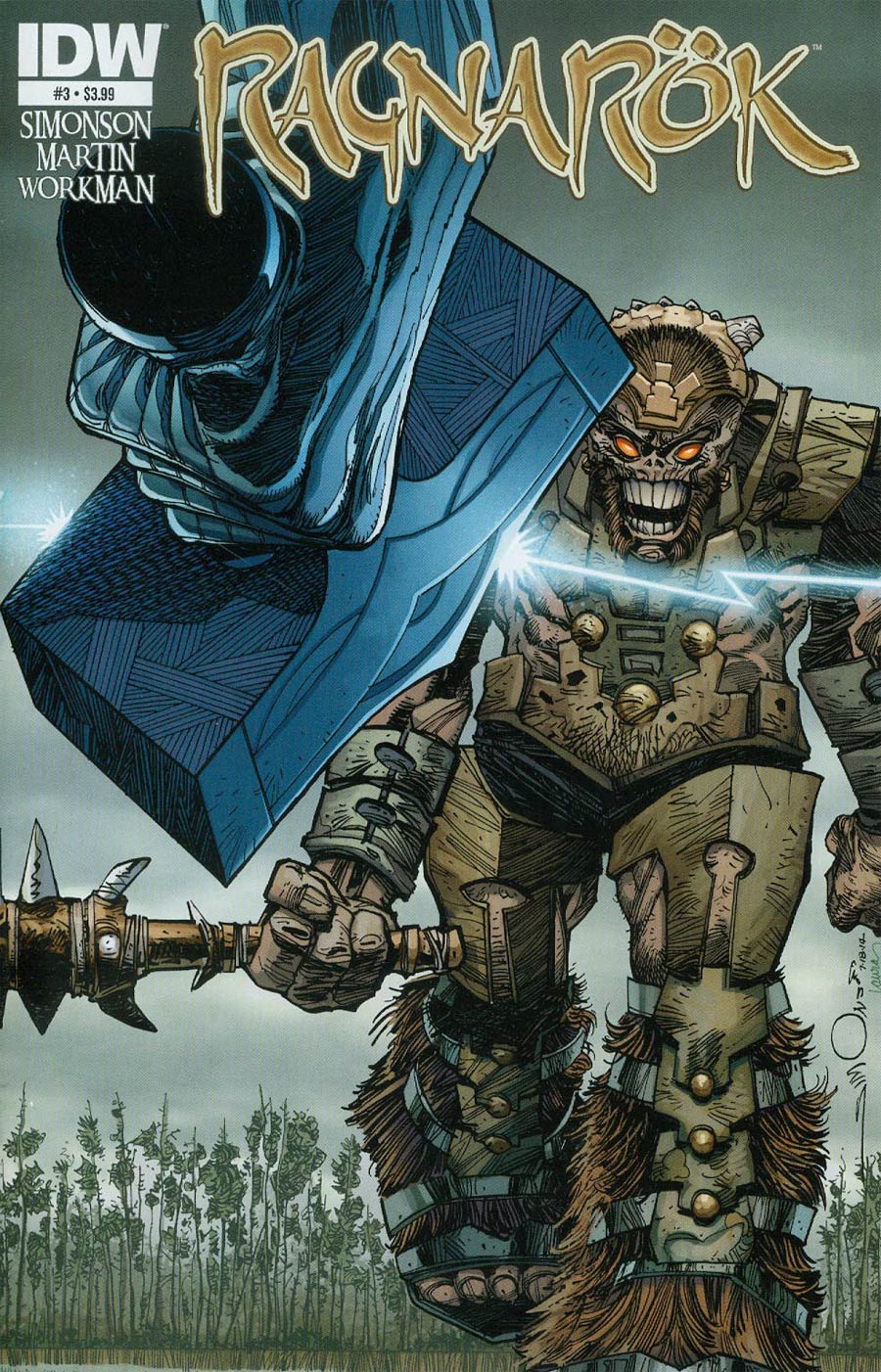 Ragnarok #3 Cover A Regular Walter Simonson Cover