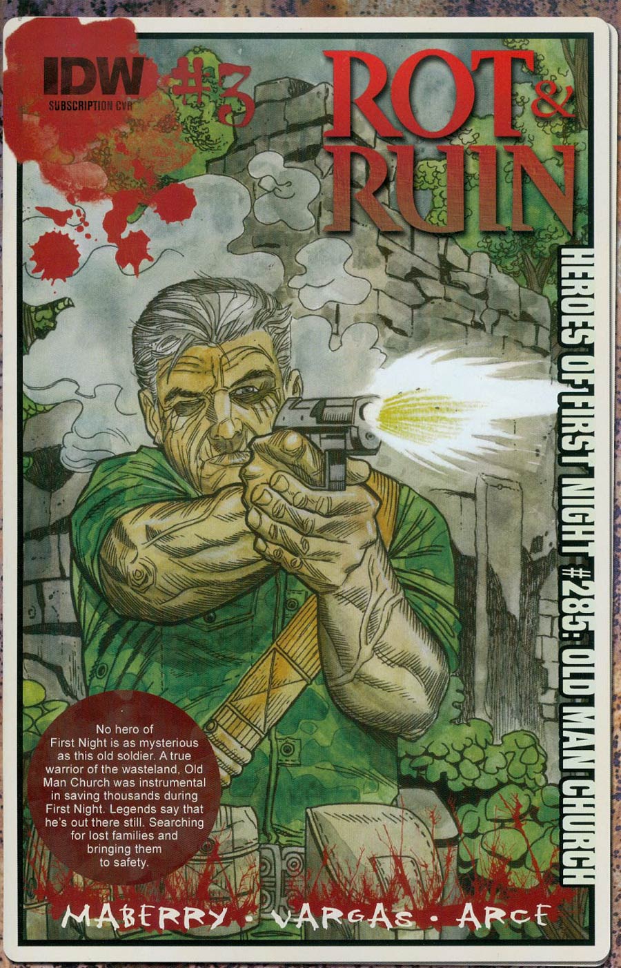 Rot & Ruin #3 Cover B Variant Robert Sacchetto Subscription Cover