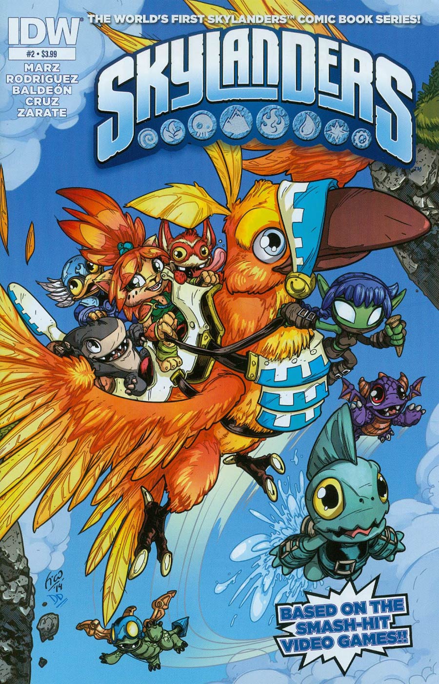 Skylanders #2 Cover A Regular Fico Ossio Cover