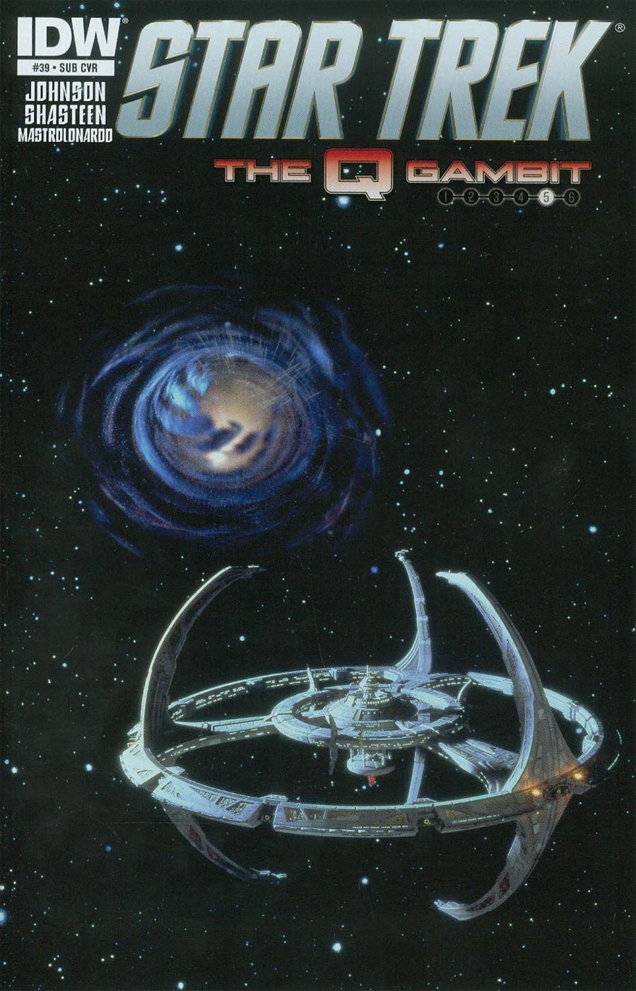 Star Trek (IDW) #39 Cover B Variant Deep Space Nine Photo Subscription Cover