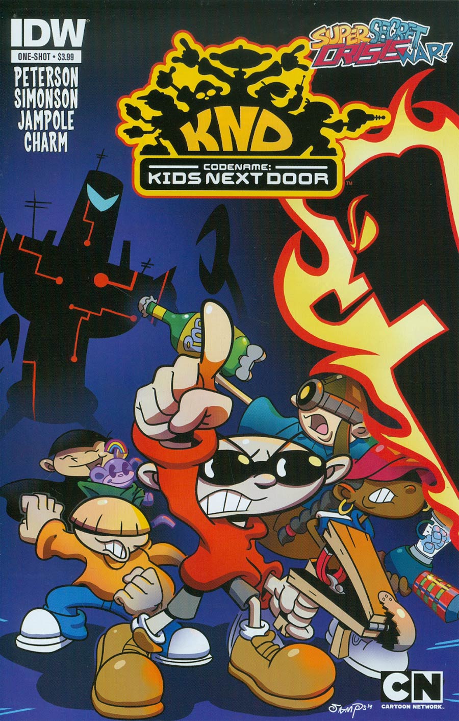 Super Secret Crisis War Codename Kids Next Door #1 Cover A Regular Ryan Jampole Cover