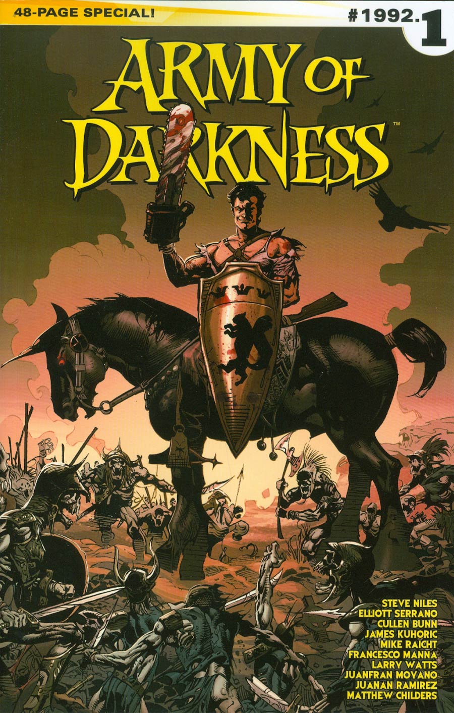 Army Of Darkness One Shot #1992.1 One Shot Cover B Variant Roberto Castro Subscription Cover
