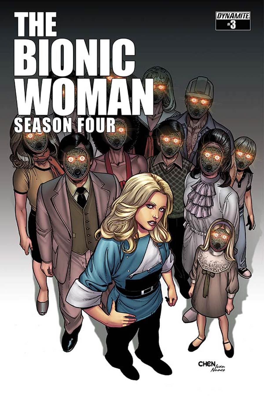 Bionic Woman Season 4 #3 Cover A Regular Sean Chen Cover