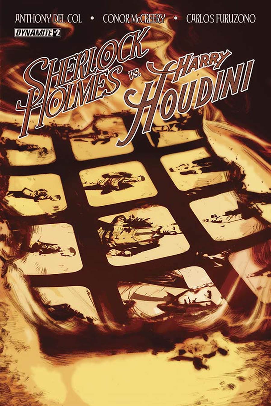 Sherlock Holmes vs Harry Houdini #2 Cover A Regular Aaron Campbell Cover