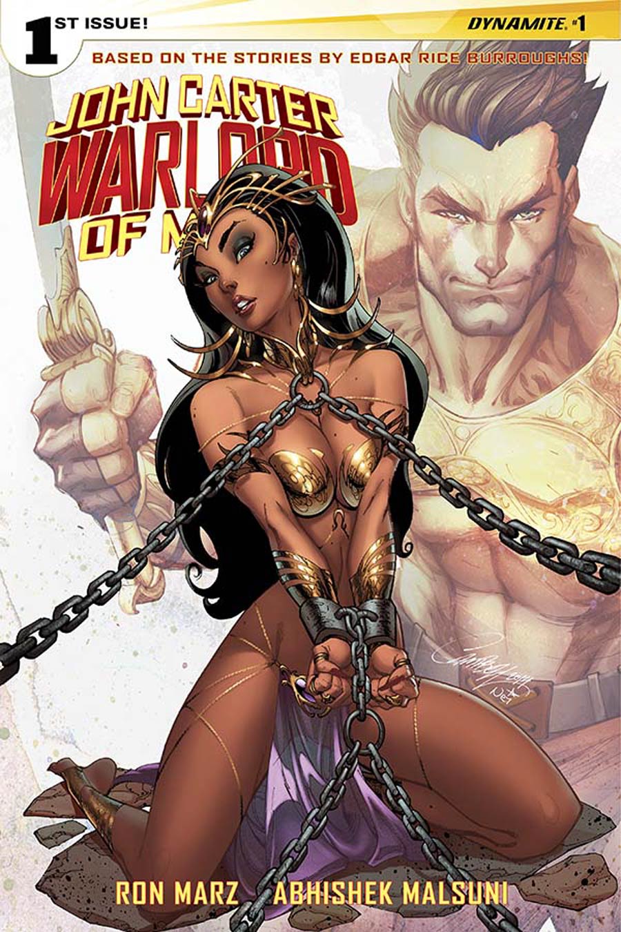 John Carter Warlord Of Mars Vol 2 #1 Cover A Regular J Scott Campbell Cover