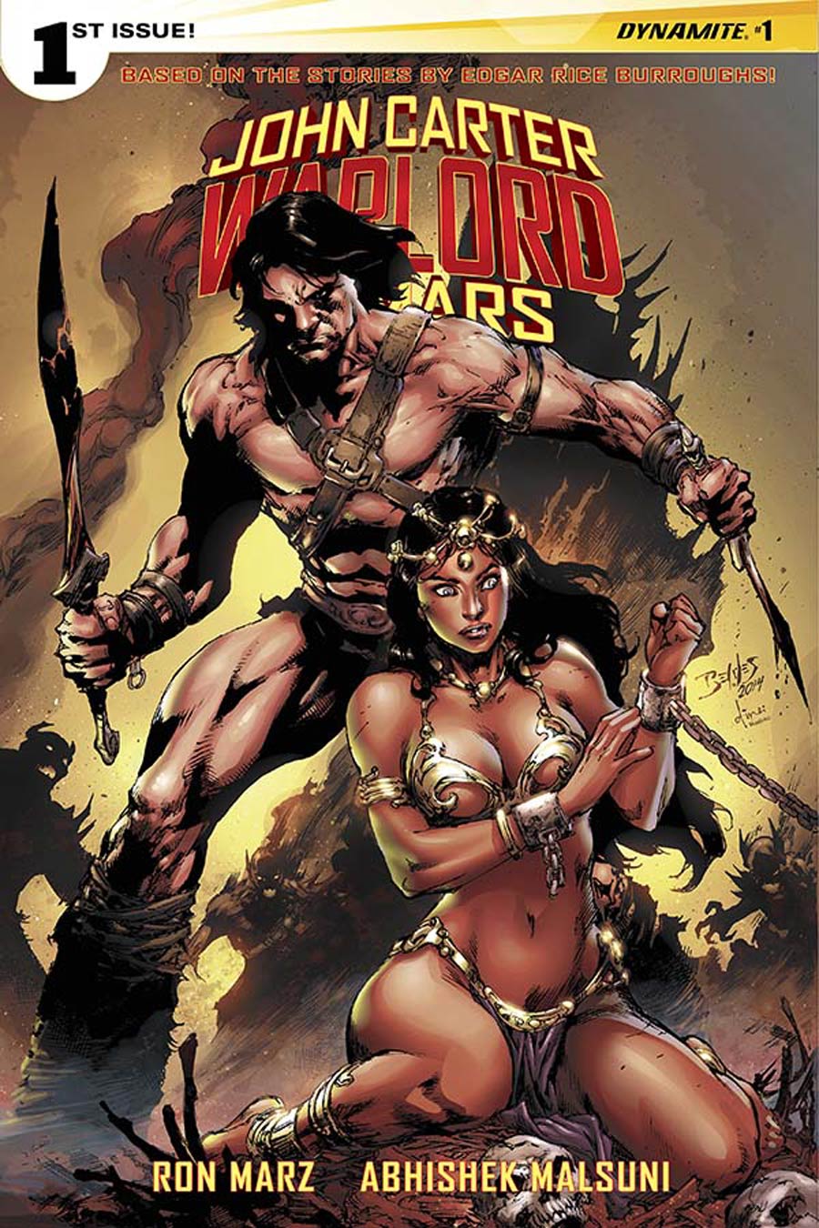 John Carter Warlord Of Mars Vol 2 #1 Cover D Variant Ed Benes Cover