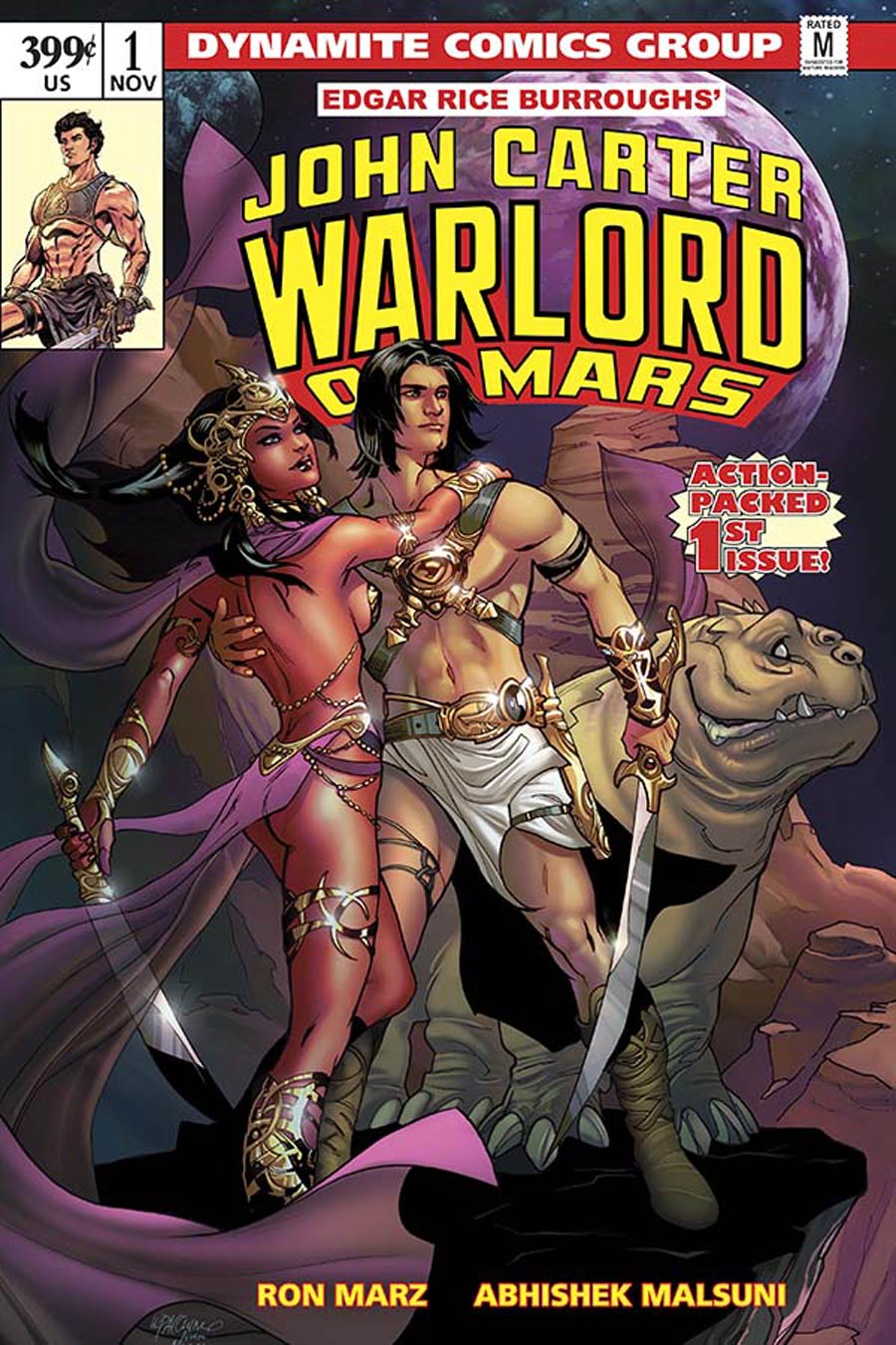 John Carter Warlord Of Mars Vol 2 #1 Cover E Variant Emanuela Lupacchino Cover