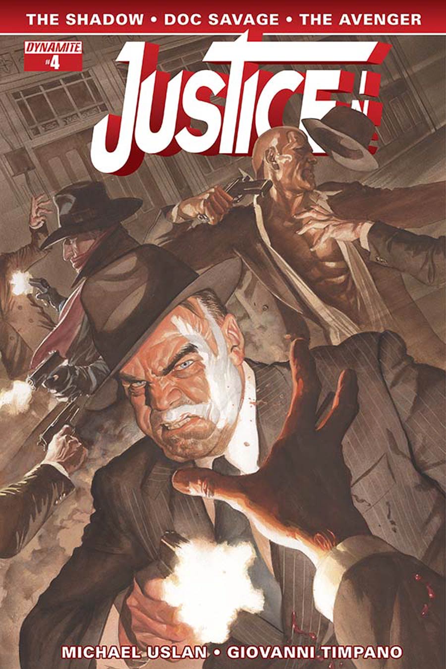 Justice Inc Vol 3 #4 Cover A Regular Alex Ross Cover