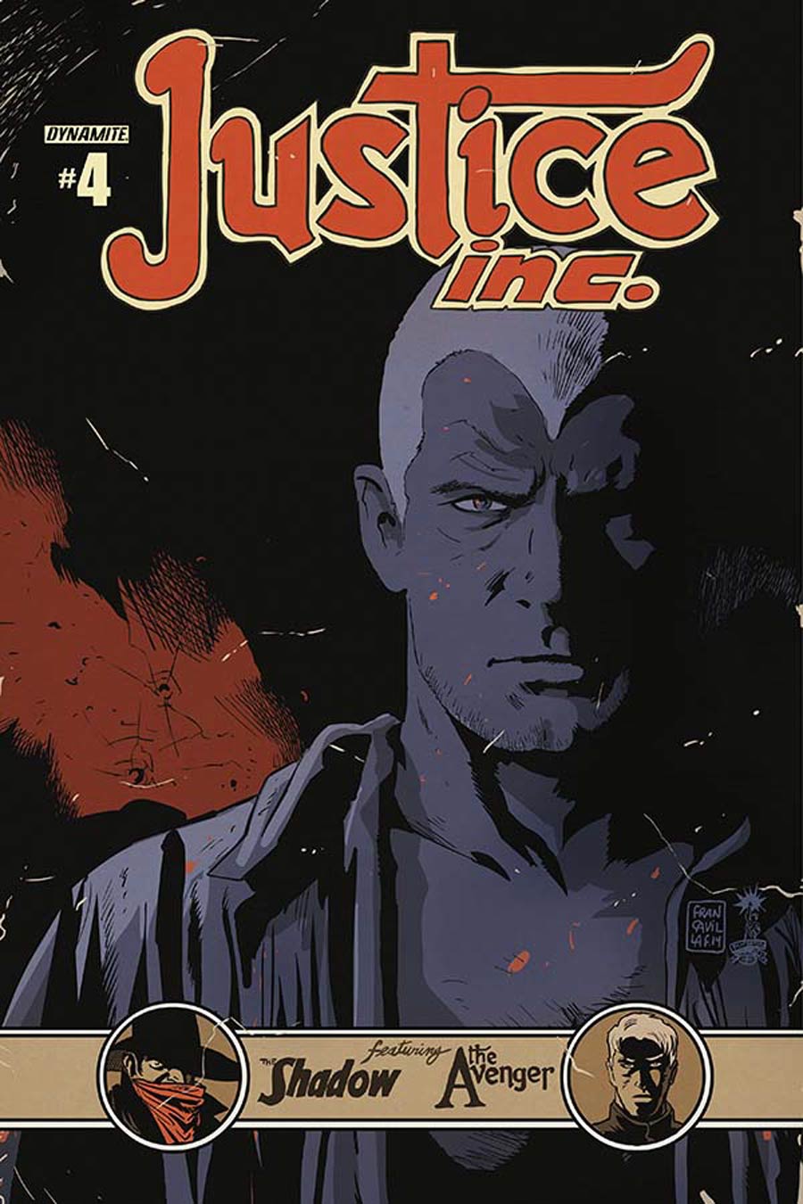 Justice Inc Vol 3 #4 Cover B Variant Francesco Francavilla Cover