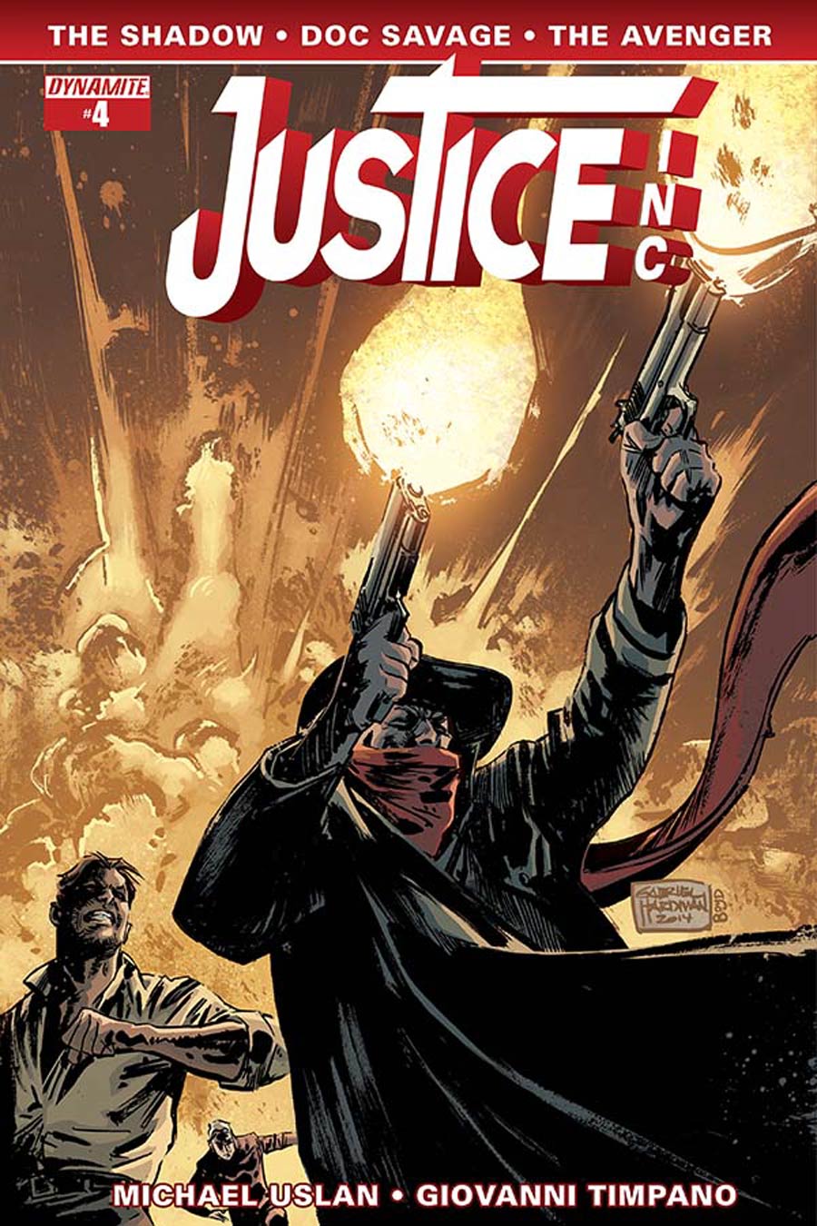 Justice Inc Vol 3 #4 Cover C Variant Gabriel Hardman Cover