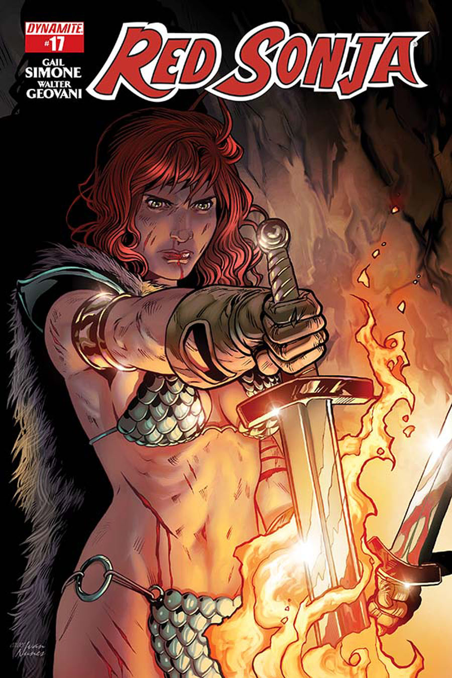 Red Sonja Vol 5 #17 Cover B Variant Rebekah Isaacs Cover