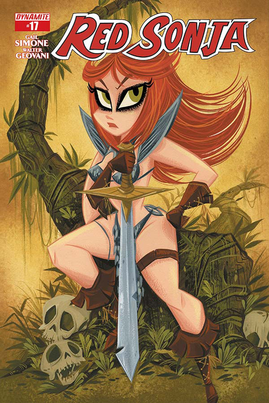 Red Sonja Vol 5 #17 Cover C Variant Stephanie Buscema Subscription Cover