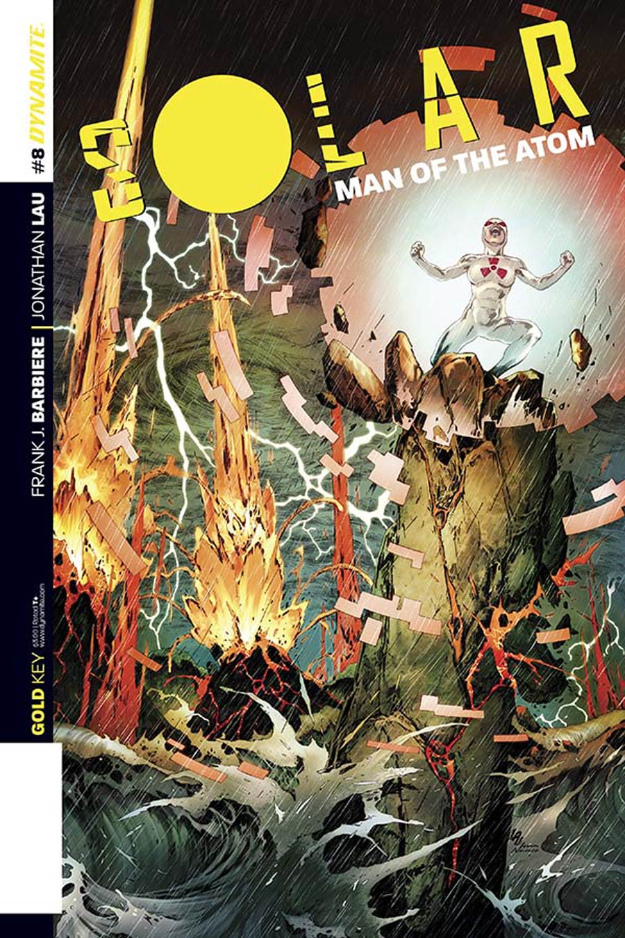 Solar Man Of The Atom Vol 2 #8 Cover B Variant Jonathan Lau Subscription Cover