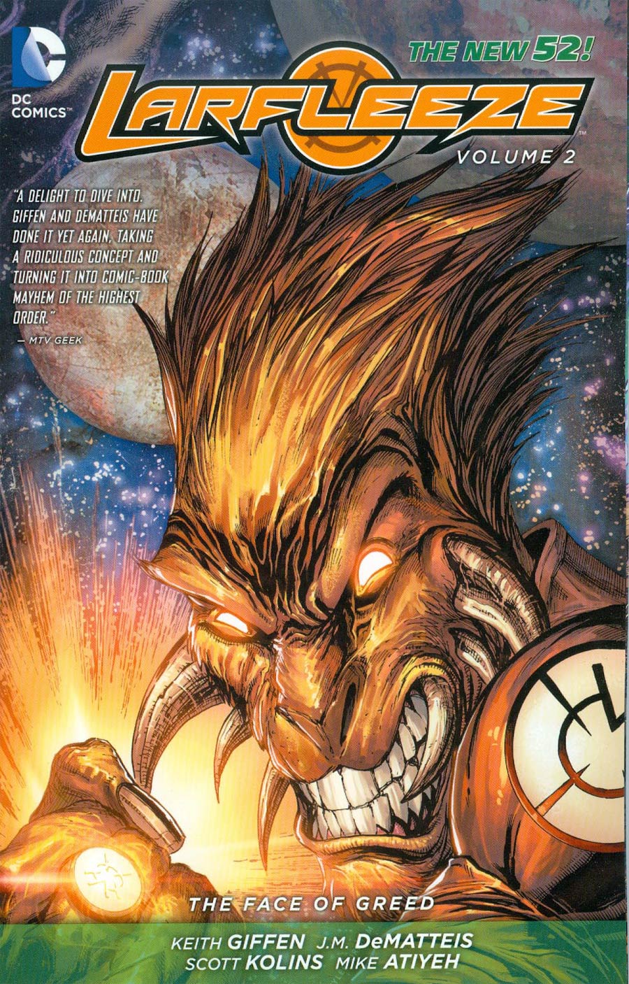 Larfleeze (New 52) Vol 2 The Face Of Greed TP