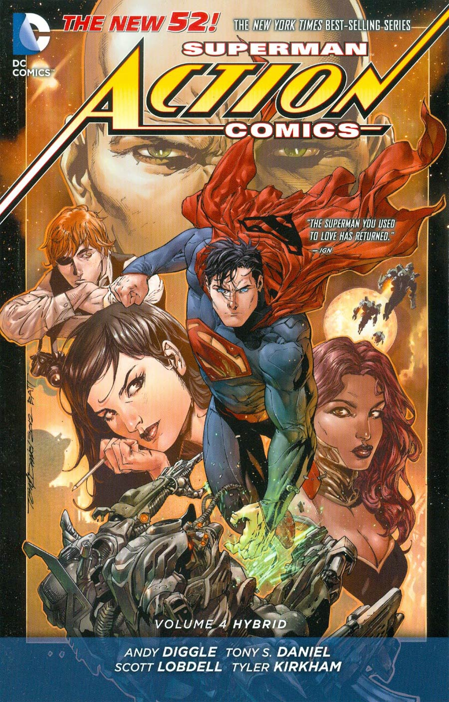 Superman Action Comics (New 52) Vol 4 Hybrid TP