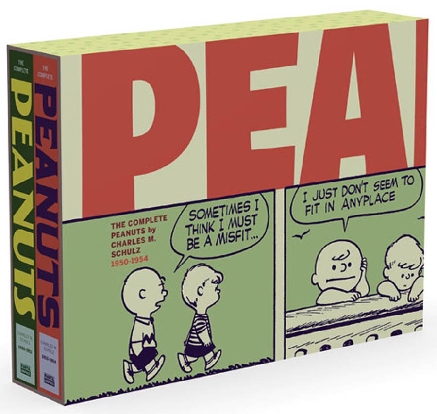 Complete Peanuts Vol 1 & 2 1950-1954 Slipcase TP