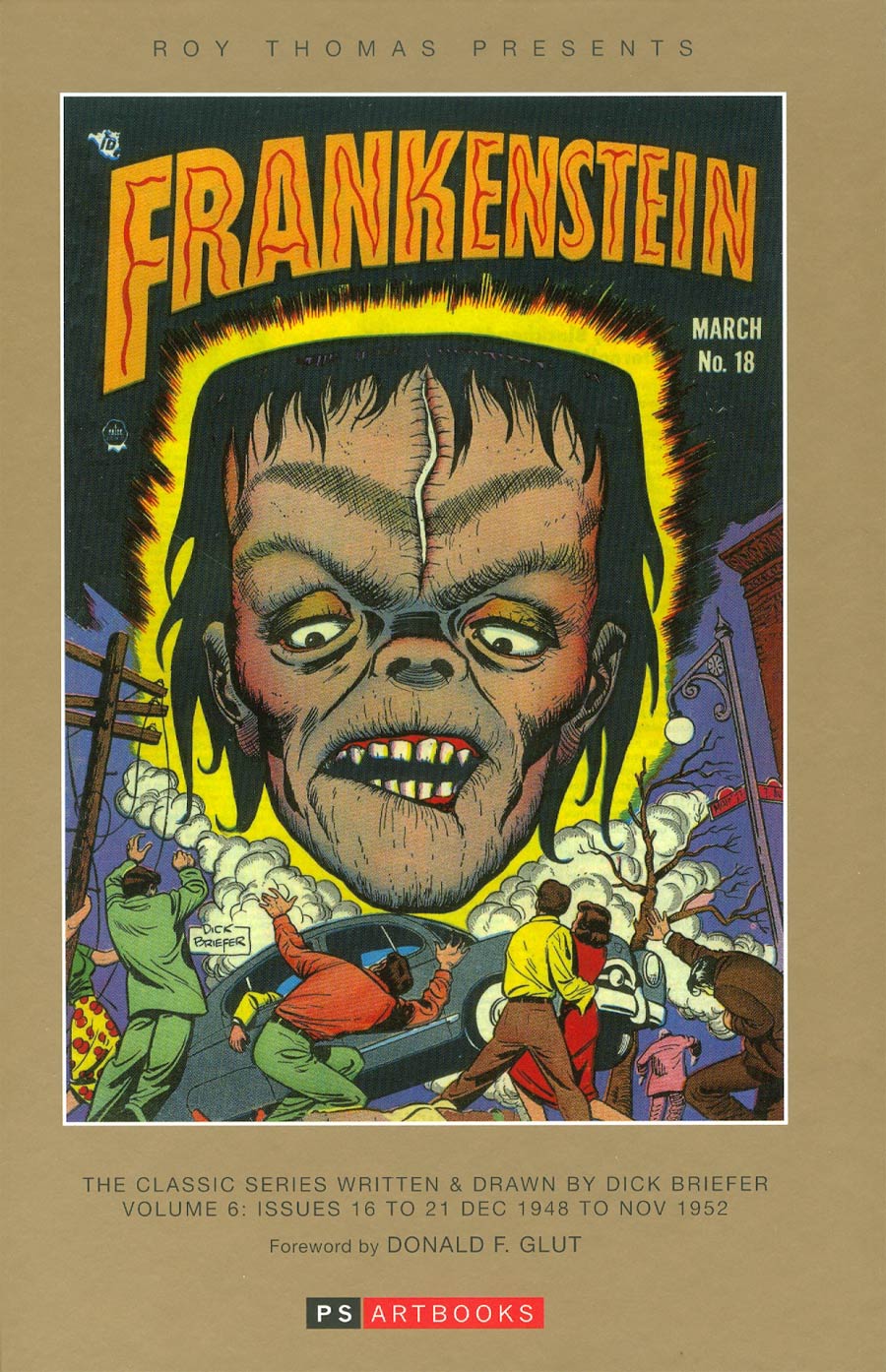 Roy Thomas Presents Dick Briefers Frankenstein Vol 6 1948-1952 HC