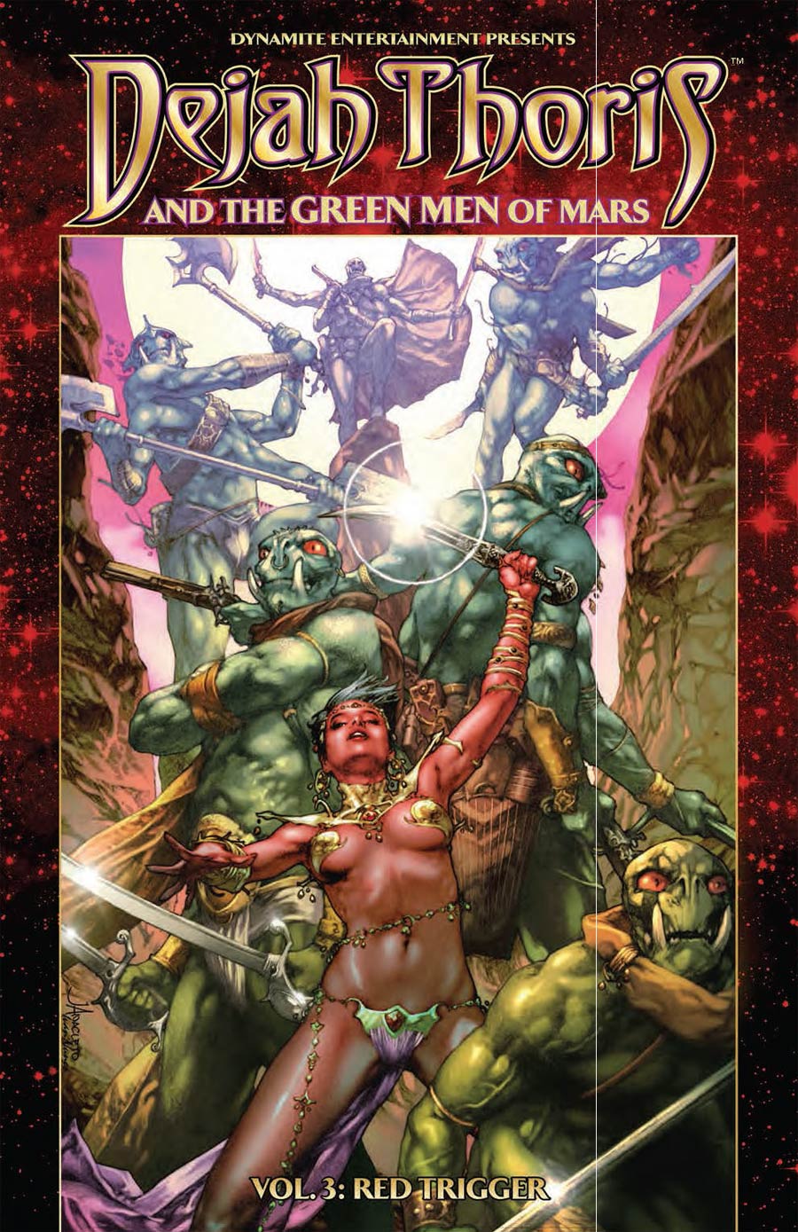 Dejah Thoris And The Green Men Of Mars Vol 3 Red Trigger TP