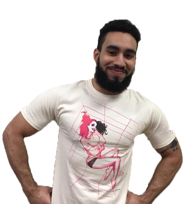 Harley Quinn Crazy By Adam Hughes T-Shirt Large