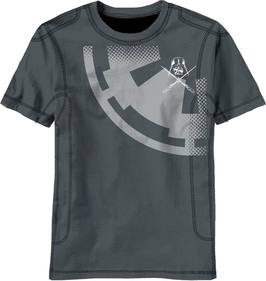 Star Wars Vader Fade Black Pearl T-Shirt Large