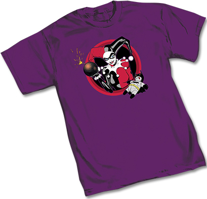 Harley Quinn Dolly Womens T-Shirt Large