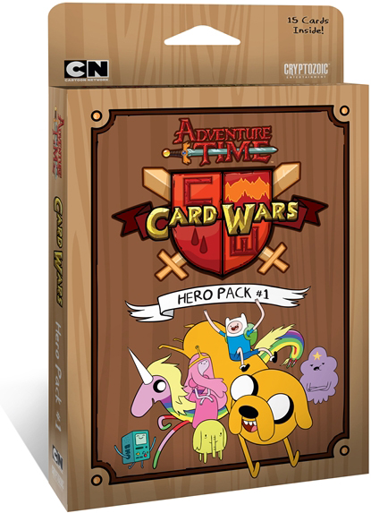 Adventure Time Card Wars Hero Pack 1 Box