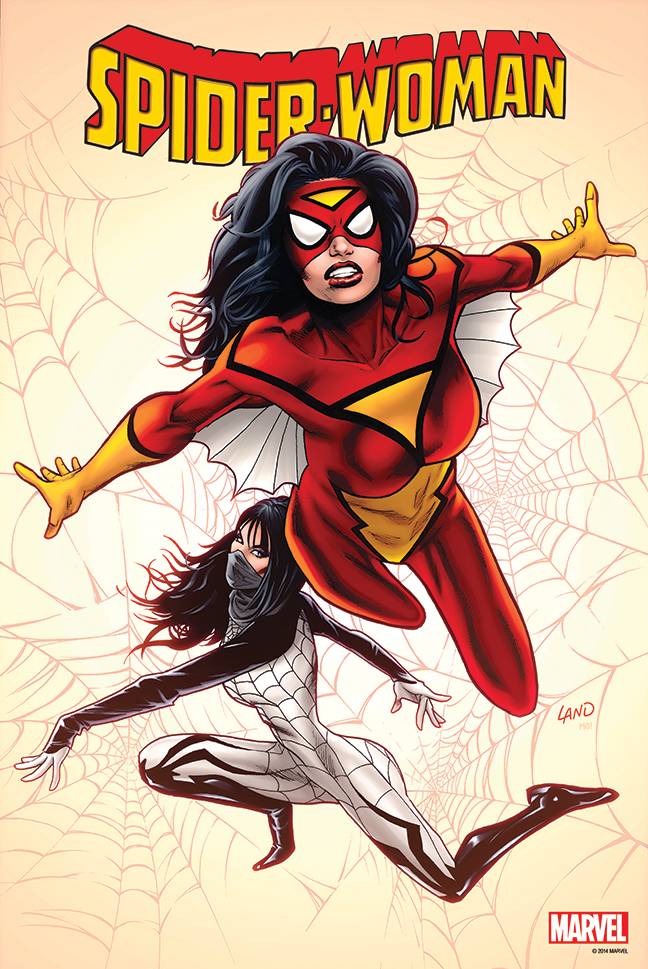 Spider-Woman By Greg Land Poster