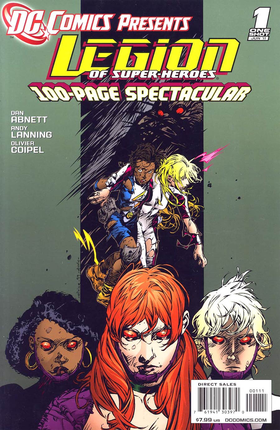 DC Comics Presents Legion Of Super-Heroes Damned #1 Recall Version