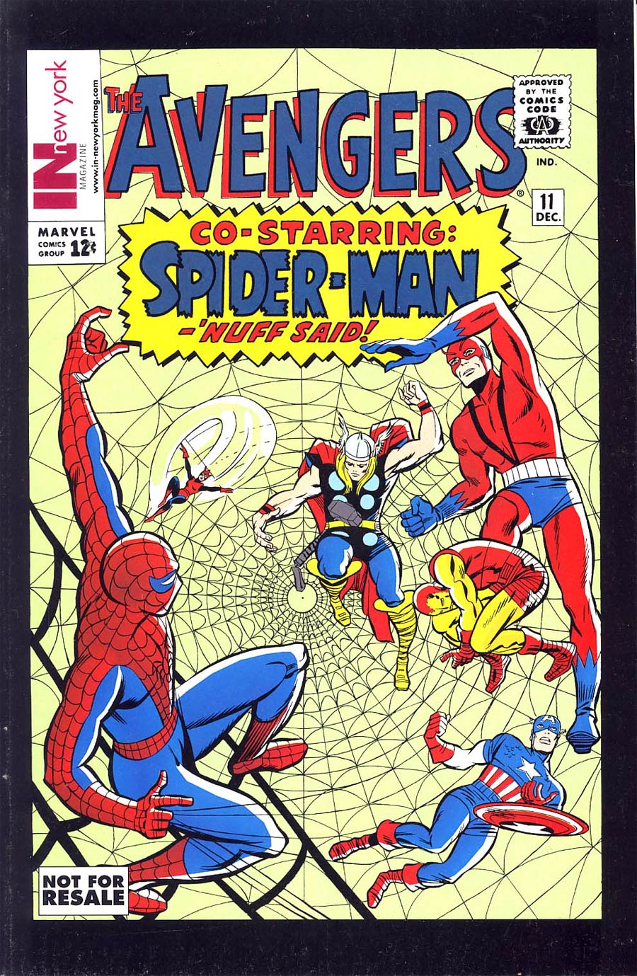 Avengers #11 Cover B In New York Magazine Reprint