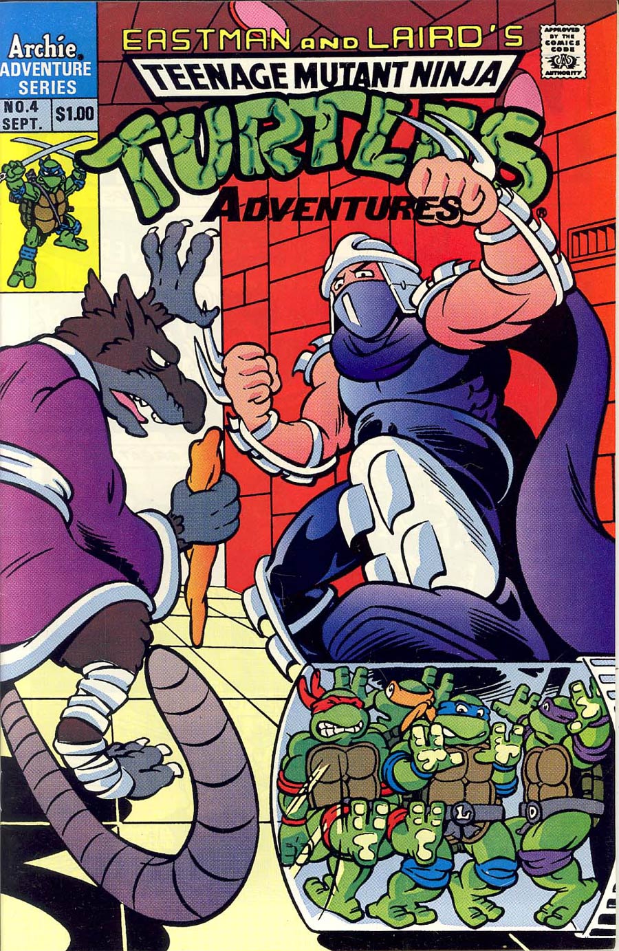Teenage Mutant Ninja Turtles Adventures Vol 2 #4 Cover C 3rd Ptg