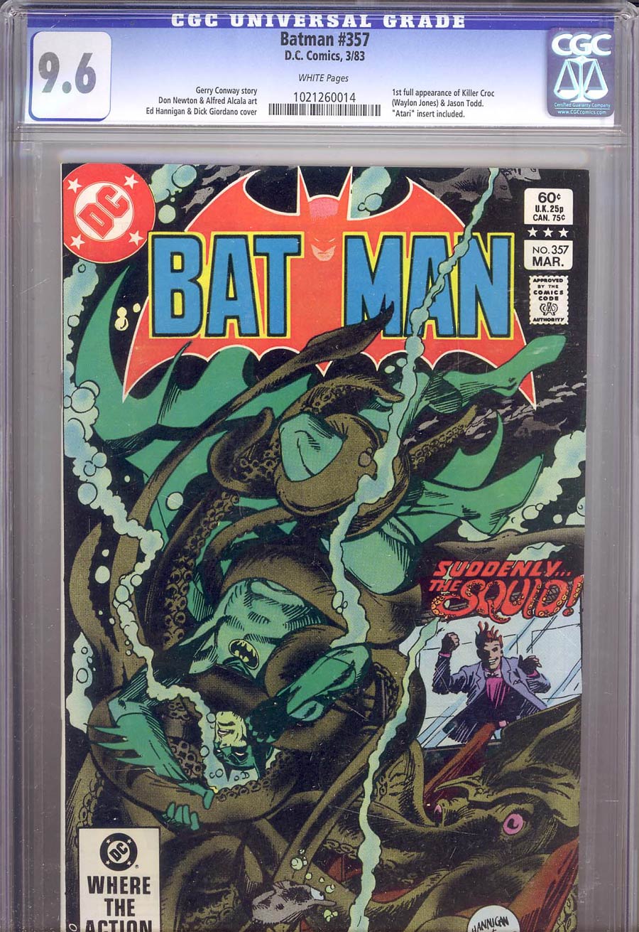 Batman #357 Cover B CGC 9.6