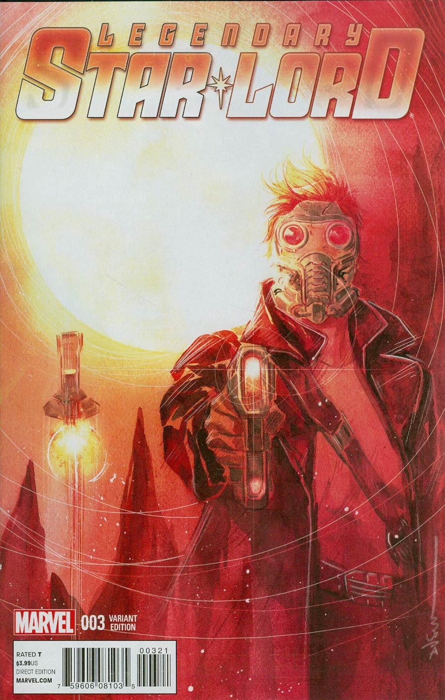 Legendary Star-Lord #3 Cover B Incentive Dustin Nguyen Variant Cover