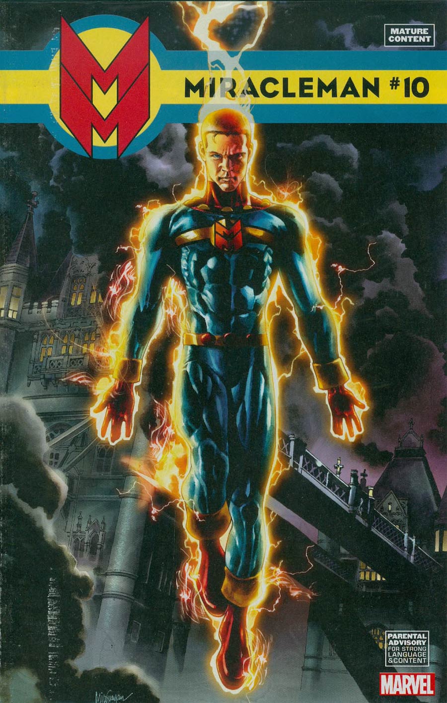 Miracleman (Marvel) #10 Cover B Incentive Mico Suayan Variant Cover With Polybag