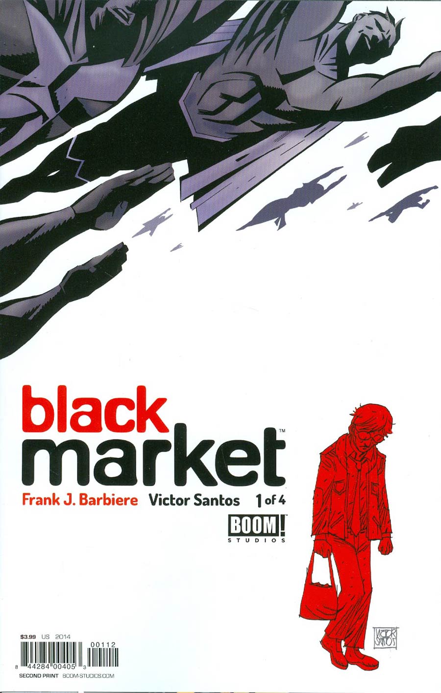 Black Market #1 Cover C 2nd Ptg Victor Santos Variant Cover