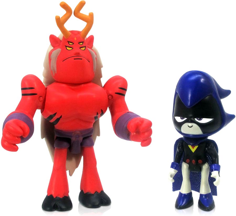 Teen Titans Go 3-Inch Action Figure Assortment - Raven With Trigon