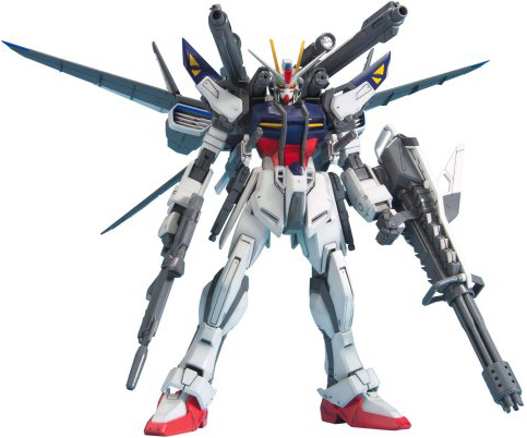Gundam Master Grade 1/100 Kit - Gundam SEED - Lukas Strike E + I.W.S.P.