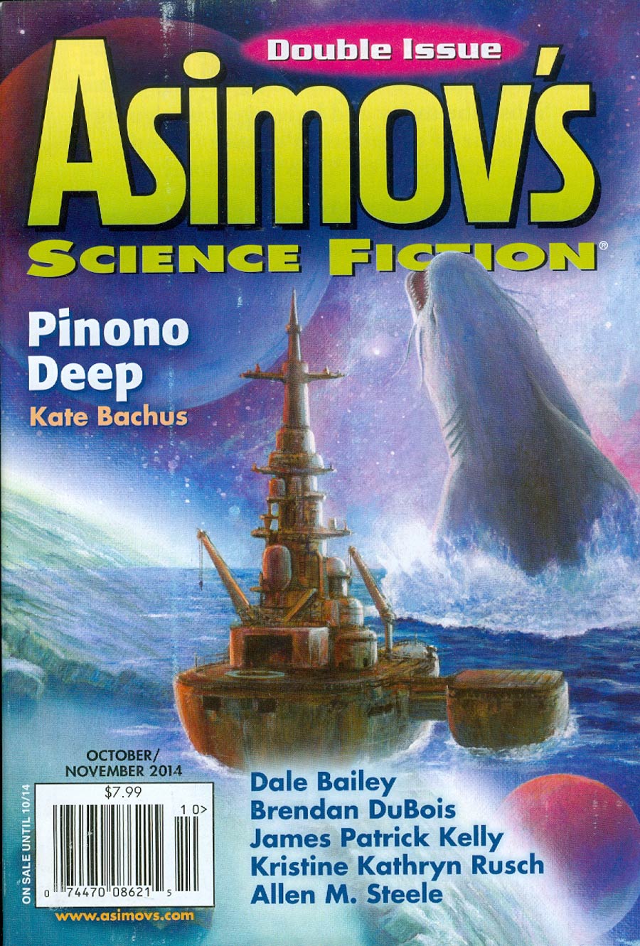 Asimovs Science Fiction Vol 38 #10 Oct 2014 / #11 Nov 2014