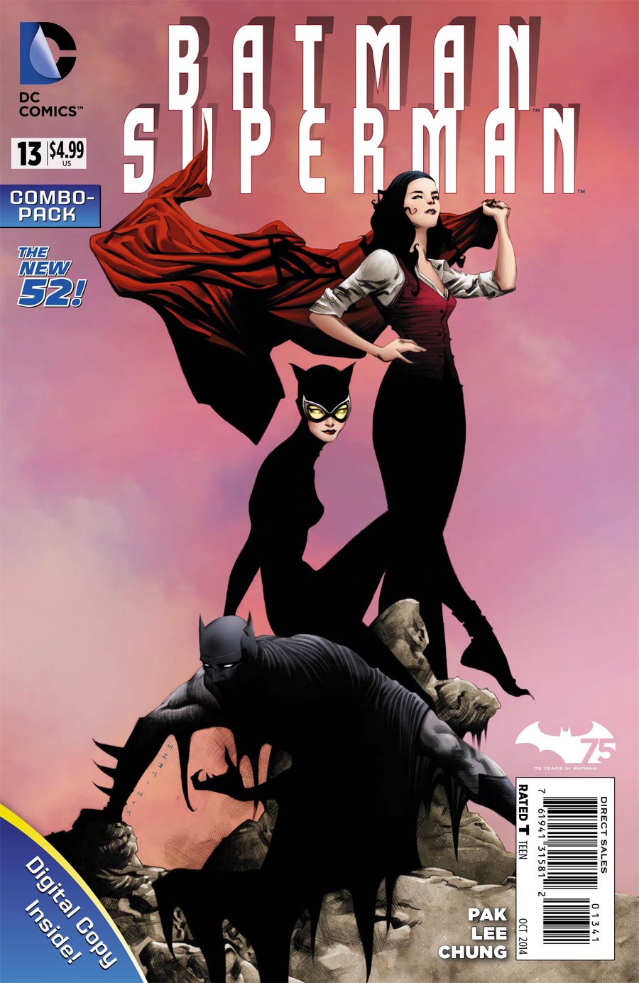 Batman Superman #13 Cover D Combo Pack Without Polybag