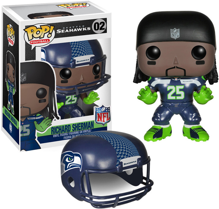 POP Football 02 Richard Sherman Vinyl Figure