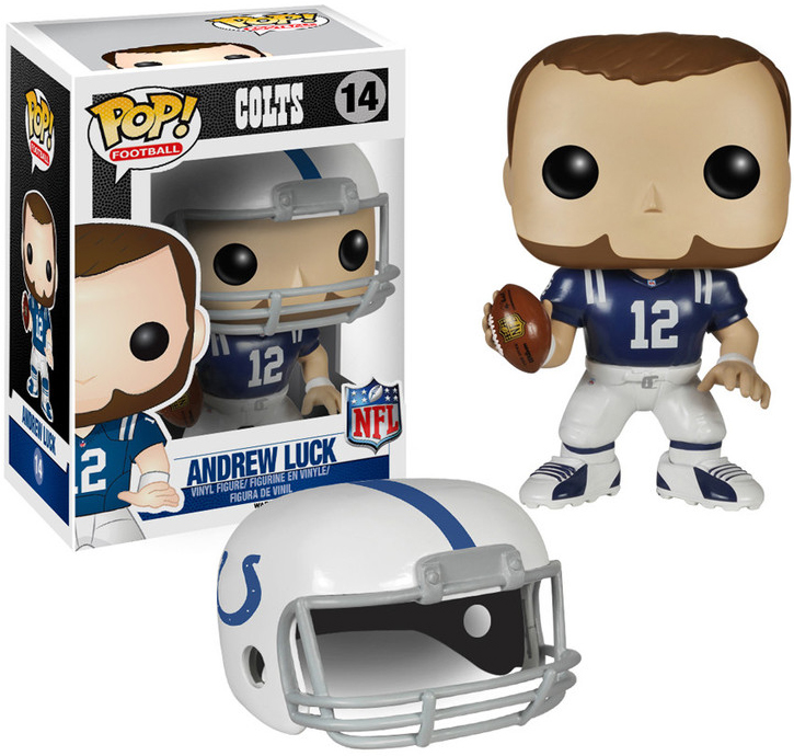 POP Football 14 Andrew Luck Vinyl Figure