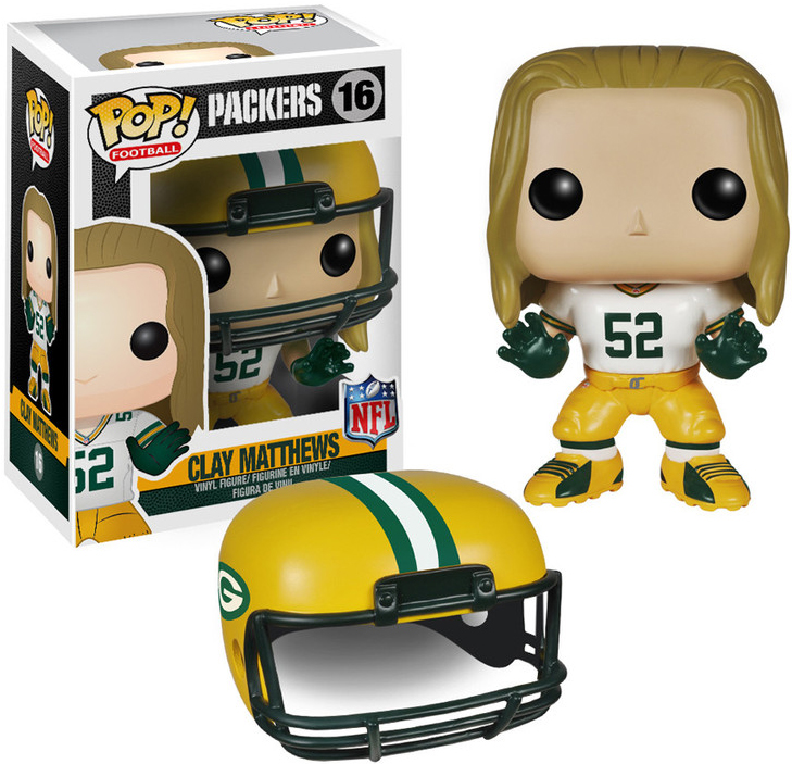 POP Football 16 Clay Matthews Vinyl Figure