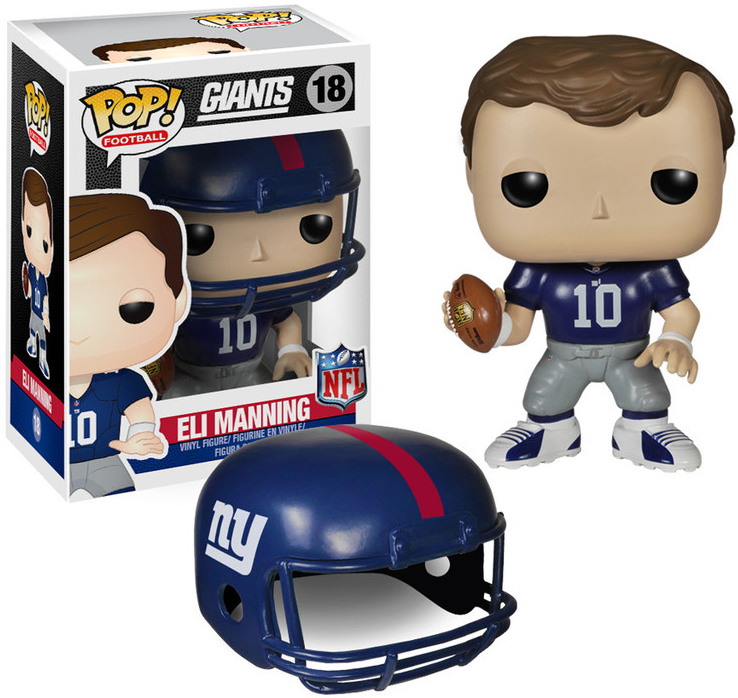 POP Football 18 Eli Manning Vinyl Figure