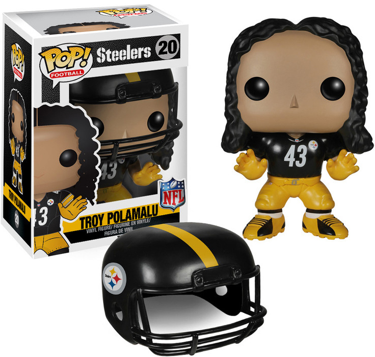 POP Football 20 Troy Polamalu Vinyl Figure