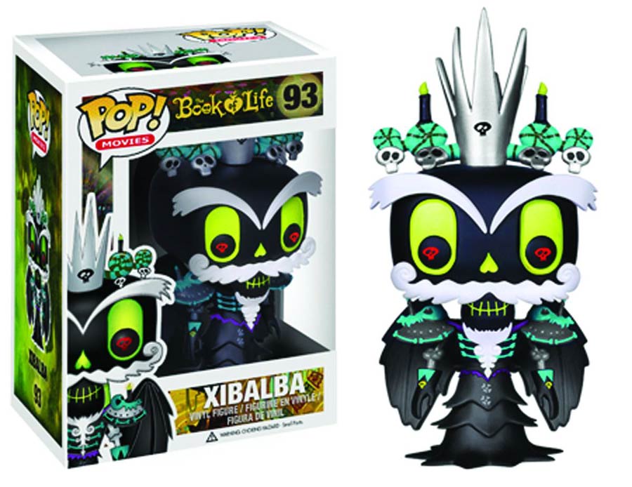 POP Movies 93 Book Of Life Xibalba Vinyl Figure