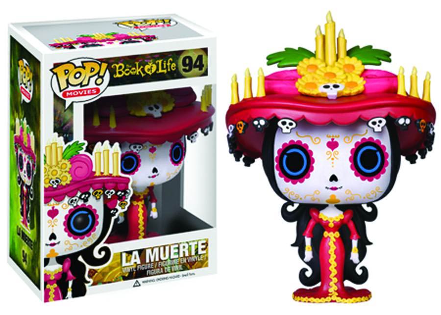 POP Movies 94 Book Of Life La Muerte Vinyl Figure