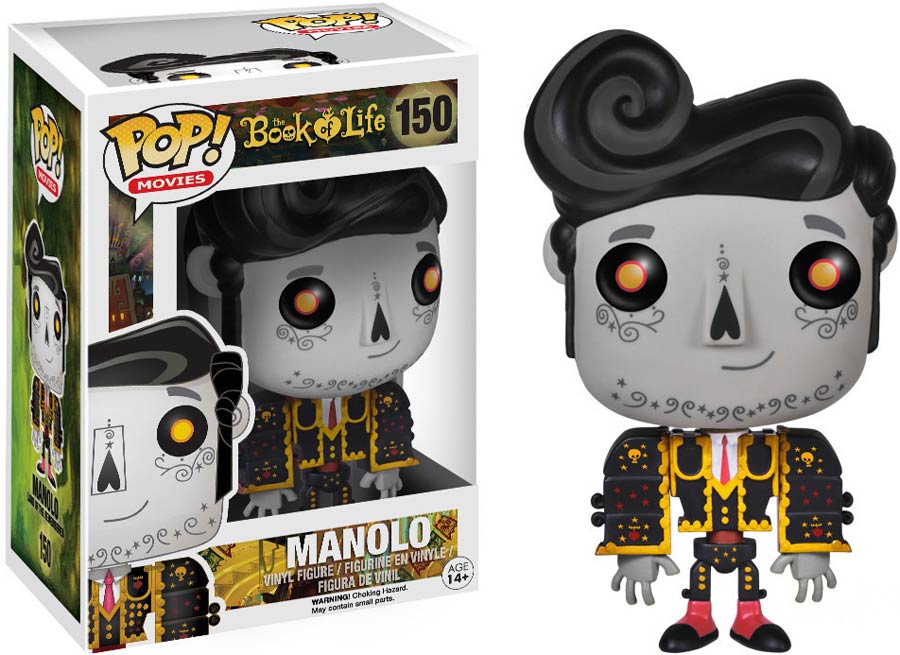 POP Movies 150 Book Of Life Manolo Remembered Vinyl Figure
