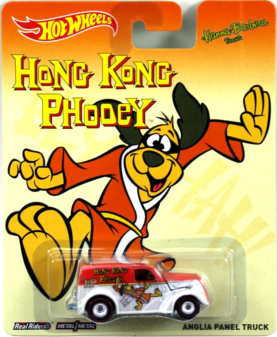 Hot Wheels Hanna Barbera 1/64 Hong Kong Phooey Anglia Panel Truck